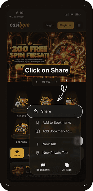 Tap Share